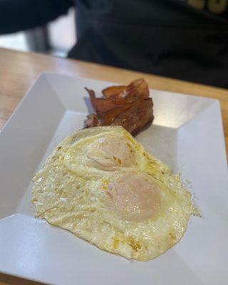 Eggs and bacon