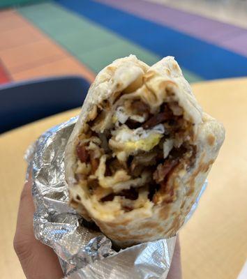 Breakfast burrito