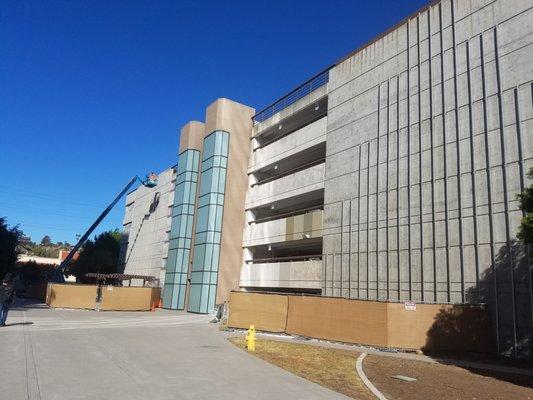 Congratulations to all Canin Coatings employees for achieving another injury free year! Pacific Center Parking Garage, San Diego, CA