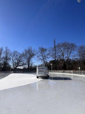 Open air rink