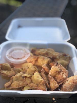 The delicious fried dumplings!!