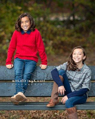 Sisters  ~ Fall Family portraits, NYC