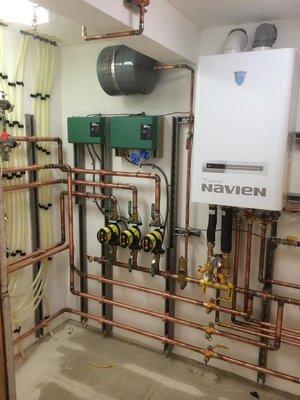 Tankless Boiler System