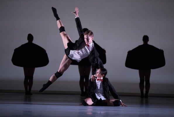 Image from Resident Choreographer Ihsan Rustem's playful "Le Fil Rouge".