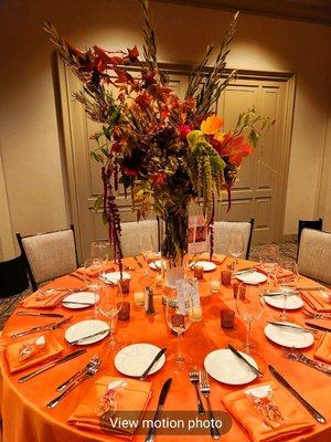 Stunning centerpieces