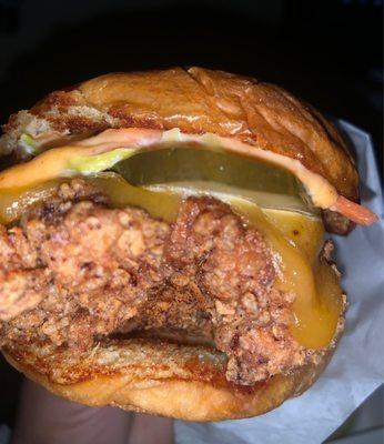 Fried chicken sandwich!