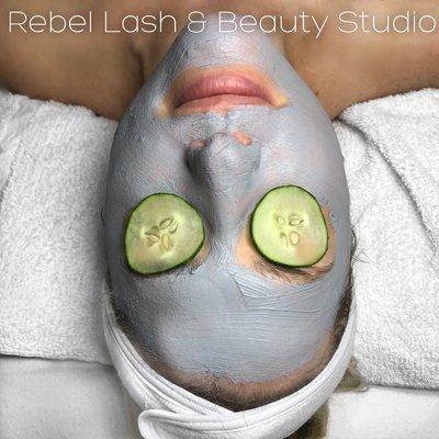 Our facials include exfoliation, steam, several treatment masks, massage and powerful serums. Your skin will love it!