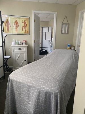 Private treatment room