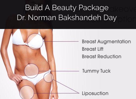 Not sure what Beauty procedures to go with? Dr. Bakshandeh Day will work closely with you to enhance the areas you are concerned with.