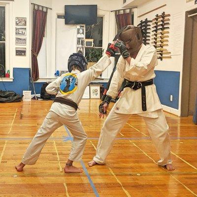 Karate Sparring