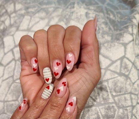 Valentine's Day Nails