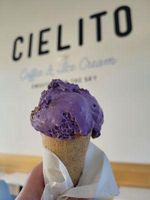 Ube crumble--yum!