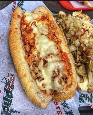 Buffalo chicken sandwich