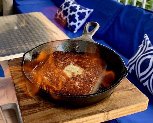 Saganaki (authentic and flambé)