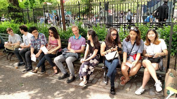 Prayer in Tompkins Square Park