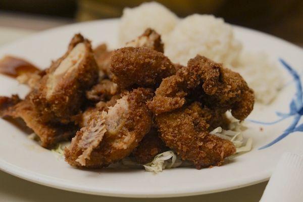 Chicken KATSU (I'm surprised with this cause it turn it too be delicious chicken KATSU) *1/28/23