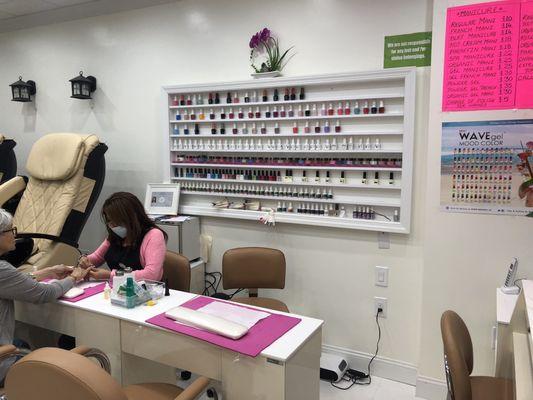 New nail section