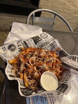 BBQ nacho fries