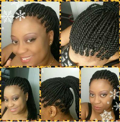 Medium Box Braids