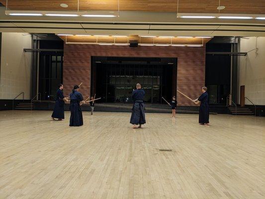 First Kendo class