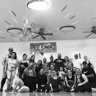 A family who does Zumba together, stays together!