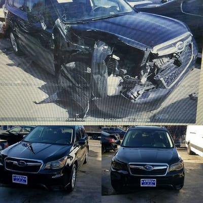 Before and after 2014 subaru forester