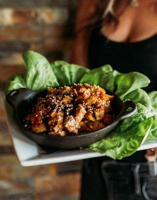 Chicken Teriyaki Lettuce Wraps