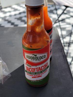 My favorite hot sauce to kick up the homemade salsa