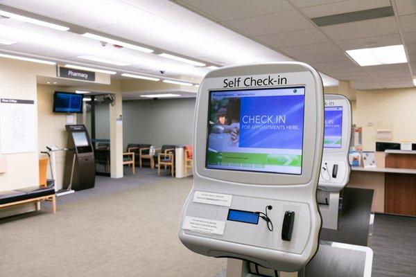 Kaiser Permanente Renton Medical Center Self Check-in kiosk