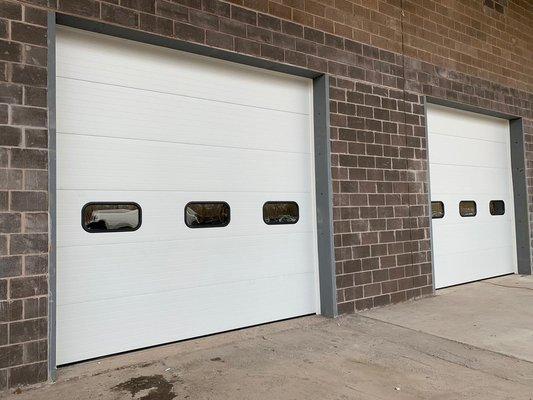 Commercial garage doors