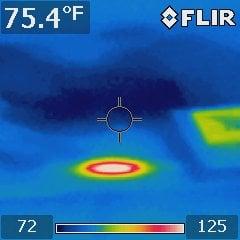 HVAC condensation line back up. Caused wet moldy ceiling to occur, Important to have you H VAC serviced annually to prevent.....