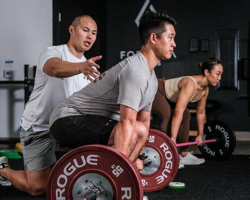 Deadlift with exceptional form