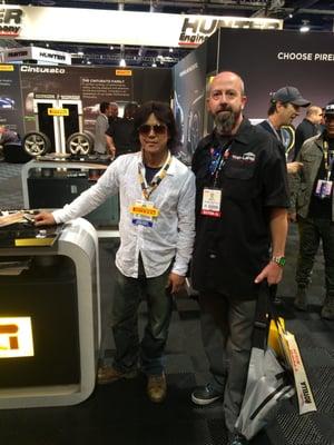 Top Ups owner got to meet Nakai-san, the owner of RWB at the 2015 SEMA Show in Las Vegas