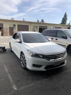 2015 Accord Door Glass