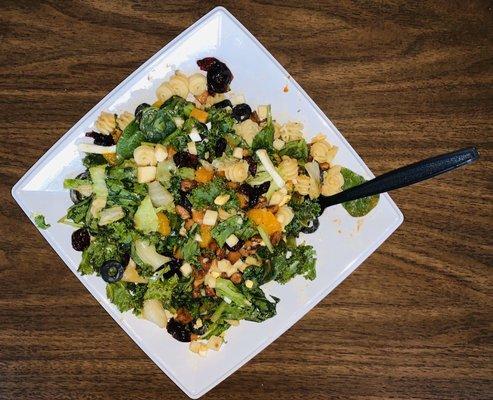 Create your own salad with two additional toppings.