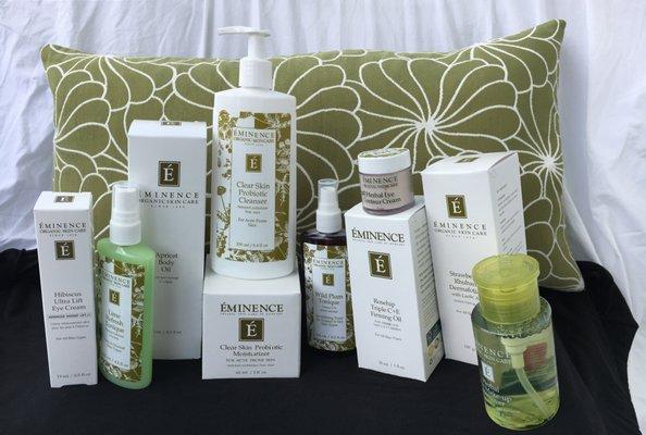 Eminence organic skin care products