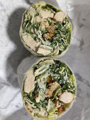 #W3. Chicken Caesar Wrap