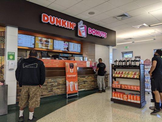 Dunkin' in the WPB turnpike service area