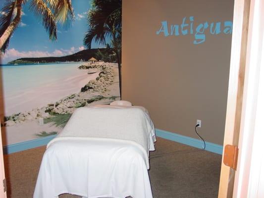 One of our inviting massage rooms
 (photo is copyright protected, can not be used without written permission from the company)