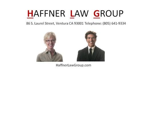 Founding partners, Mary Haffner and Matthew Haffner, of HAFFNER LAW GROUP