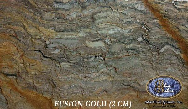 High Glossy Surface.The Gold and Grey wavy veins give an stunning look to this Natural Quartzite.