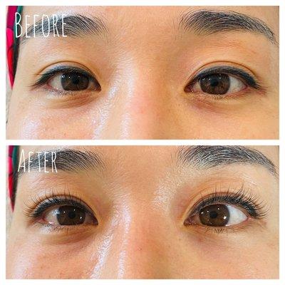 Eyelash lift