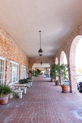 Malaga Cove Plaza Building Walkway