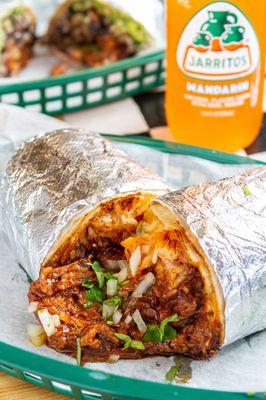 One of our incredible burritos!