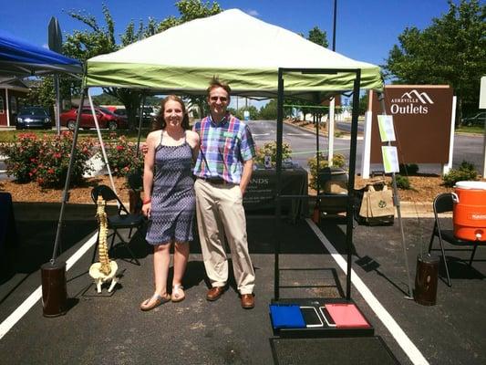 Deana & Dr. David at a local event, summer 2016