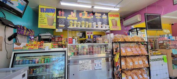 They have many things to offer here, pretty much a a Latinos one stop shop for treats and drinks.