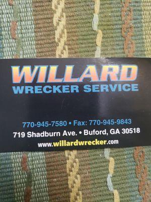 Willard Wrecker Service