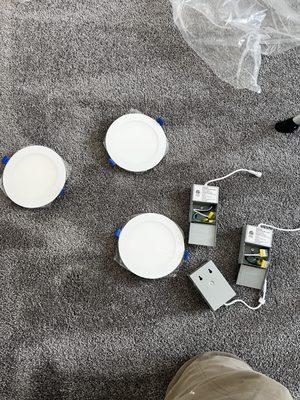 installing recessed lighting