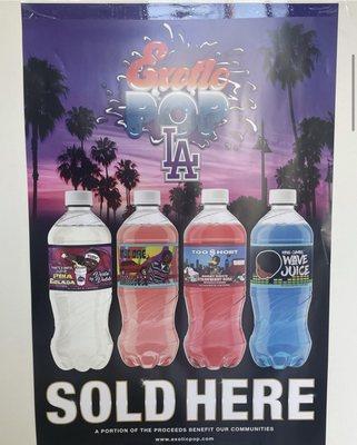 Exotic sodas sold here