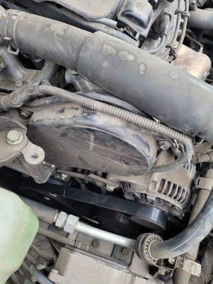 Timing belt needs to be replaced